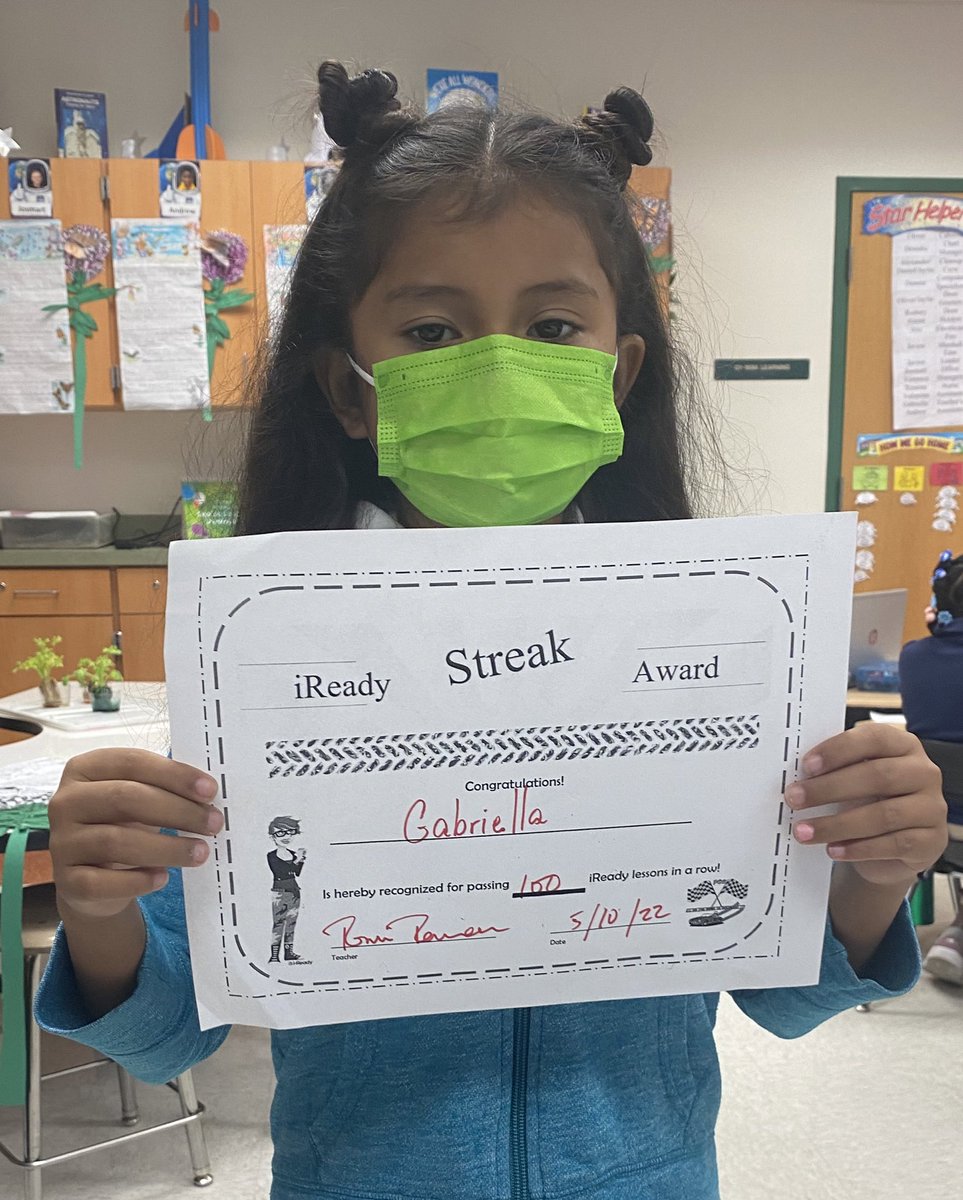 MrsRameau's tweet photo. #ParksideProud of Gabriella! She leveled up and passed 100 lessons on #iReady. #LevelUpParkside π#TeamMario #healthycompetition
@CurriculumAssoc https://t.co/rrhkorsxjP