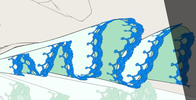 意地で貼り込む
ゆがみツールは最強である 