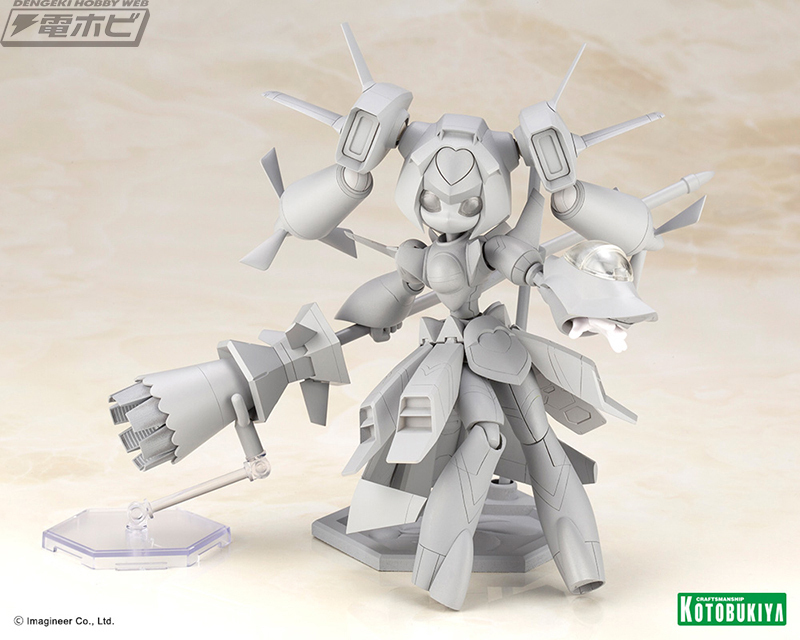 メダロット』のプラモデル「FSL01-F ファンシーエール」が初お披露目