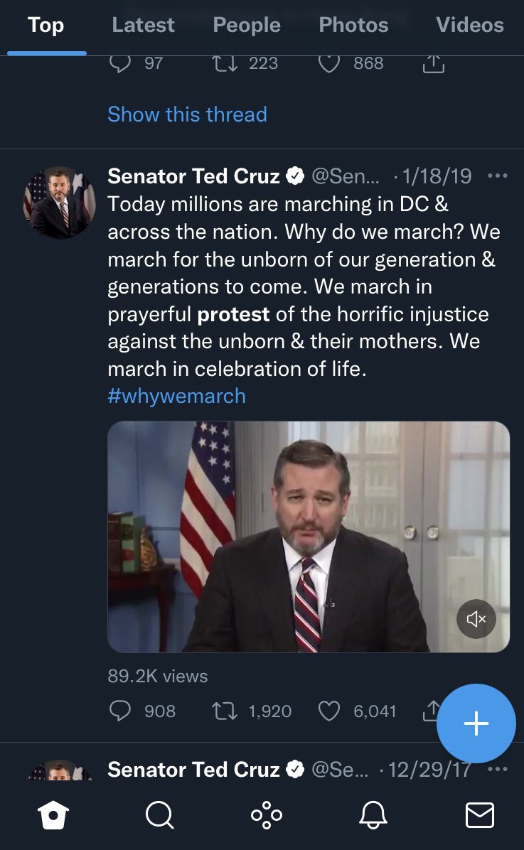 plaidpickles's tweet photo. @SenTedCruz Wait I’m confused, so are you saying it’s only okay to protest on public land when you agree with the message…like say…when it outside of private homes of abortion clinic employees…make it make sense https://t.co/g5vFEwmgxp