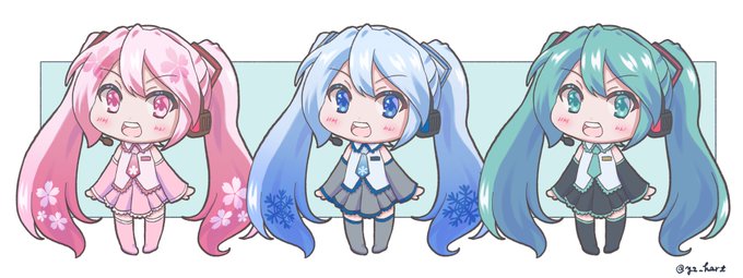 桜ミクのtwitterイラスト作品 桜ミクのtwitterイラスト作品