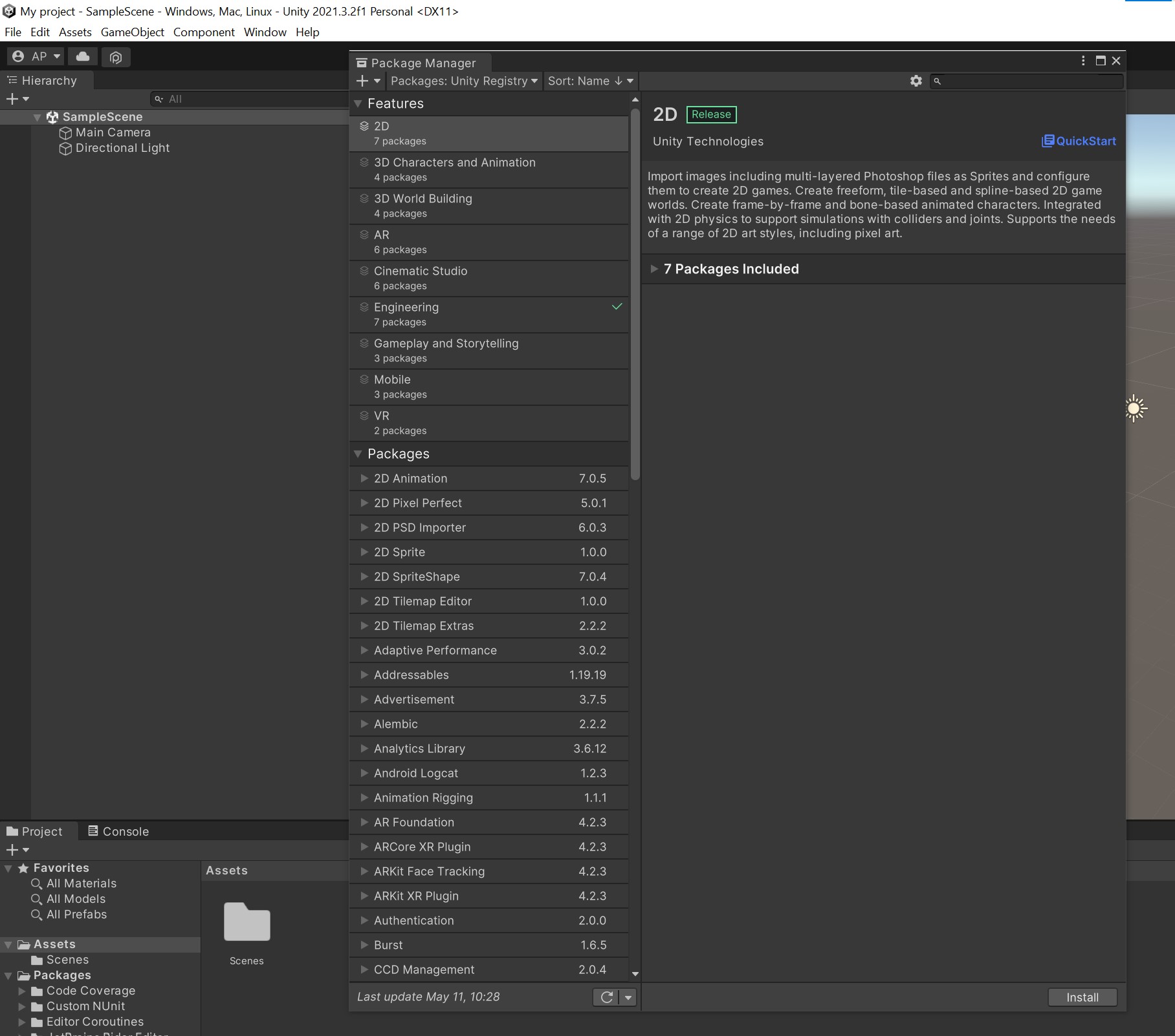 Andrew Price on Twitter: "Unity users: How does one enable "experimental"  packages? I'm trying to install the USD package but it won't search for it  because it's experimental. #unity https://t.co/fXGqD7qgjV" / Twitter