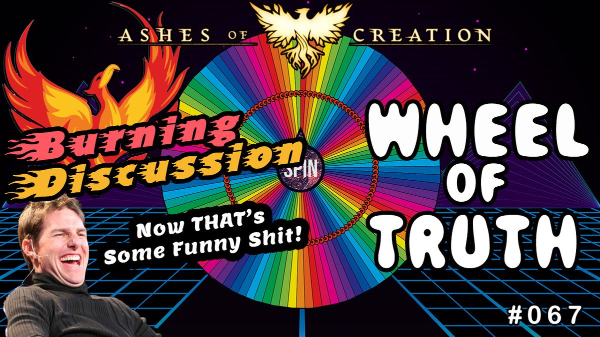 BurningDiscuss's tweet photo. EPISODE 067 of the "BURNING DISCUSSION".  Today we talk less about #AshesOfCreation, and play the "WHEEL OF TRUTH"! FUNNY EPISODE! #MMORPG #BurningDiscussion #BD @BlazedRTs @ShoutGamers @ViperzRTs @FameRTR @rttanks  
🐲🗡️
https://t.co/Vfkq1aFJCJ https://t.co/QF3kMNgRD2