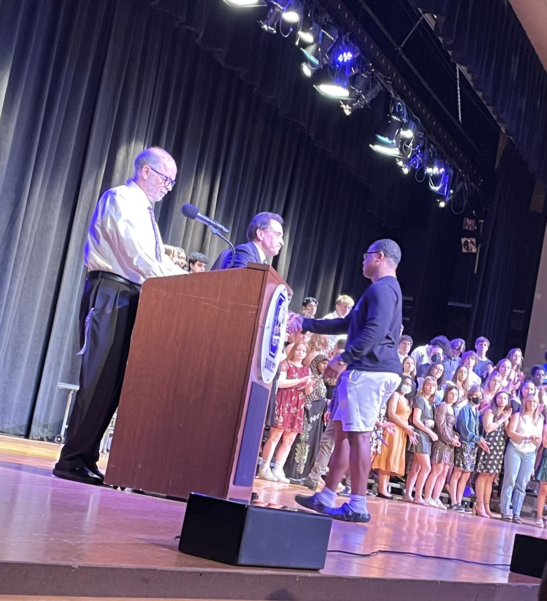 Congratulations to Justin Davis on his senior recognition tonight! OOOSSS!