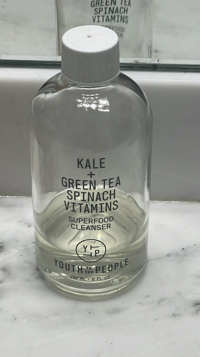 yesitskyleok's tweet photo. one of my roommates in greece asked us who was drinking the green smoothie every morning. this is my face wash https://t.co/kvxMSp01ye