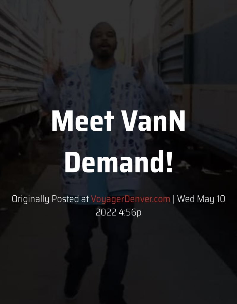 23Sofficial's tweet photo. #djkhaled voice “Anotha One”
New article on CEO of Level Up ENT. @iamvanndemand now available link in bio 💯
Originally posted @voyagedenver
#rap #hiphop #producer #rapnews #hiphopnews #news #hiphopblog #rapblogs #rapblogs #journalism #blogs #blogger #bloggersneeded https://t.co/4bYTDmeyPo