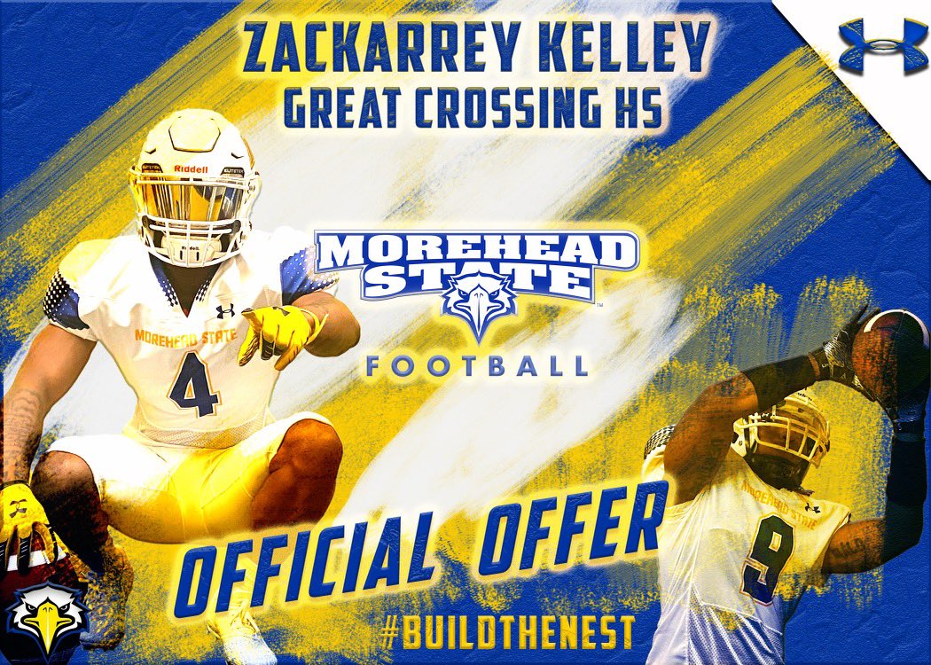zackarrey1's tweet photo. Blessed to receive my first d1 offer from Morhead state thank you @CoachMicahJ  @coachrfloyd https://t.co/1BaihCBw4F