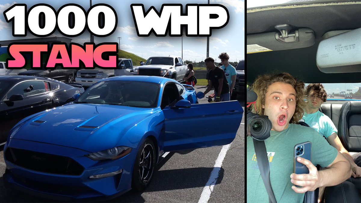 ItsHatchetz's tweet photo. Just dropped the latest YouTube vlog! Jay took me for a ride in his 1000 whp, Whipple Gen. 3 &amp; we got some hilarious reactions! Make sure to check it out 👀
Link: https://t.co/XbxOABKz3q https://t.co/2iCCmwFP7c