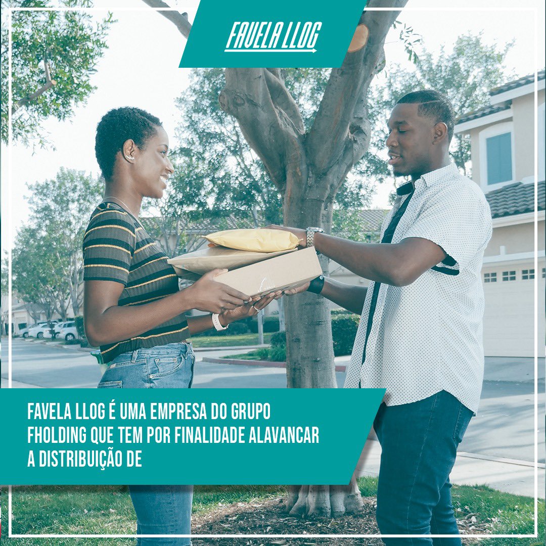 FavelaLLog's tweet photo. Favela LLog é uma empresa do grupo @Favela_Holding que tem por finalidade alavancar a distribuição de produtos nas favelas em todo Brasil.

#favelallog
#favelaholding 
@celsoathayde https://t.co/1Evi6F5Nbr