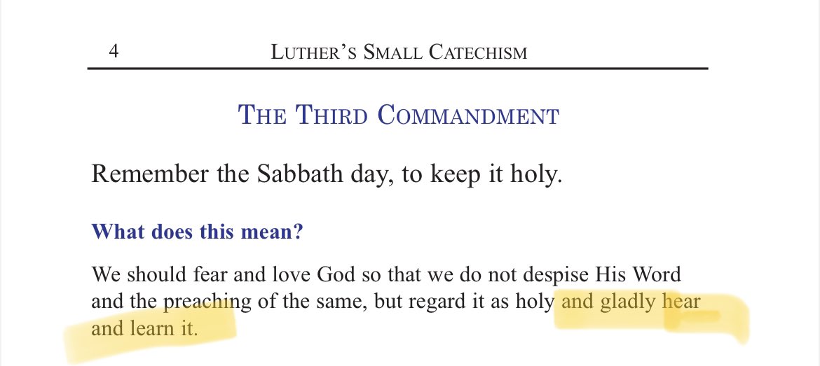 amccarlson's tweet photo. #teamSmallCatechism https://t.co/ejRqdjAThe