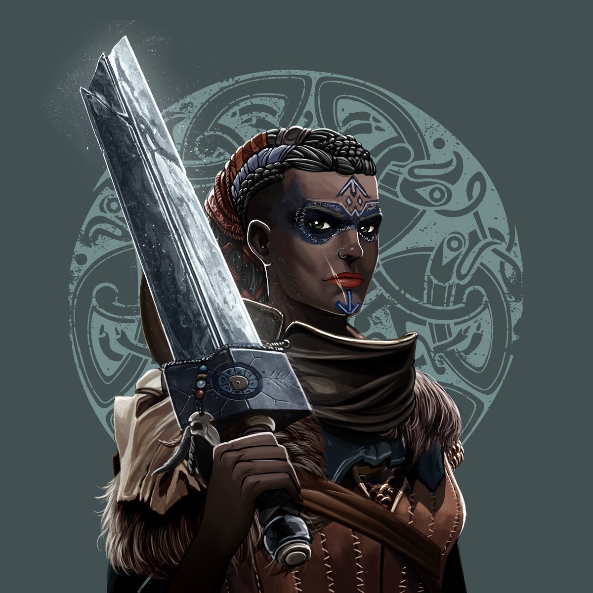 Broken blade full of wisdom ⚔️

#NFTart #Gamefi