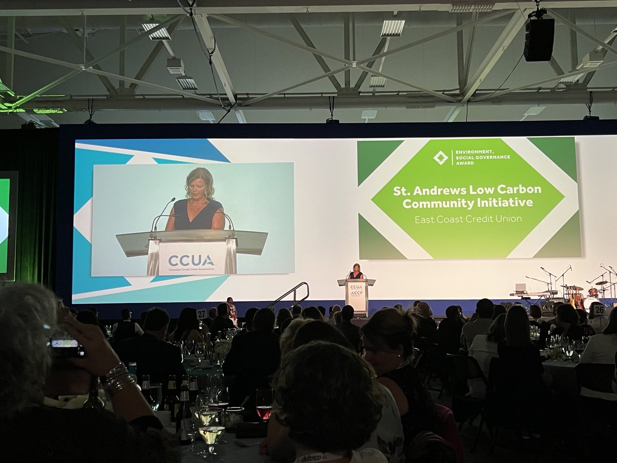 Congratulations to ⁦<a href="/EastCoastCU/">East Coast Credit Union</a>⁩ for winning the national ⁦<a href="/CCUA_ACCF/">CCUA - ACCF</a>⁩ ESG award! So proud of all the good work you so! ⁦<a href="/AtlCreditUnions/">Credit Unions</a>⁩