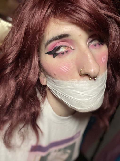 Egirl taped up&hellip;? Anyone looking for some fun? ;3 #account #Nsfwtwt #nsfwtwtﾟ #sexy #egirlaesthetic #gagged<a href="/tag/sexy"class="tags"><span>#sexy</span></a><a href="/tag/account"class="tags"><span>#account</span></a><a href="/tag/gagged"class="tags"><span>#gagged</span></a><a href="/tag/tapegag"class="tags"><span>#tapegag</span></a><a href="/tag/transgirl"class="tags"><span>#transgirl</span></a><a href="/tag/nsfwtwt"class="tags"><span>#nsfwtwt</span></a>