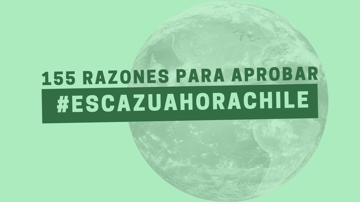 #Razon10 | Aprobar Escazú significa contribuir al fortalecimiento, entre otras cosas, de la democracia, el desarrollo sostenible y los derechos humanos 
#EscazuAhoraChile