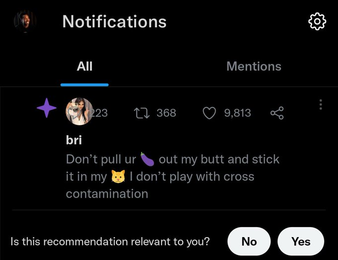How does me liking nocontextdrumar get me these recommendations https://t.co/8NsBNjqoFO