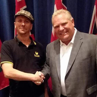 jake_sisko's tweet photo. The real #DougFord - watch this #OntarioElection2022 - there is clearly a disrespect for #democracy here. #VoteFordOut2022 #AltRightDelete https://t.co/tg4qKoSZlb