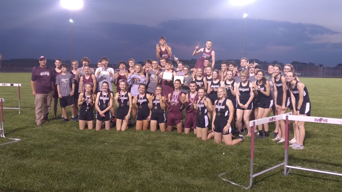 For the first time in school history..BOTH VARSITY GIRLS &amp; BOYS WIN THE MID-HOOSIER CONFERENCE CHAMPIONSHIP!!!!!