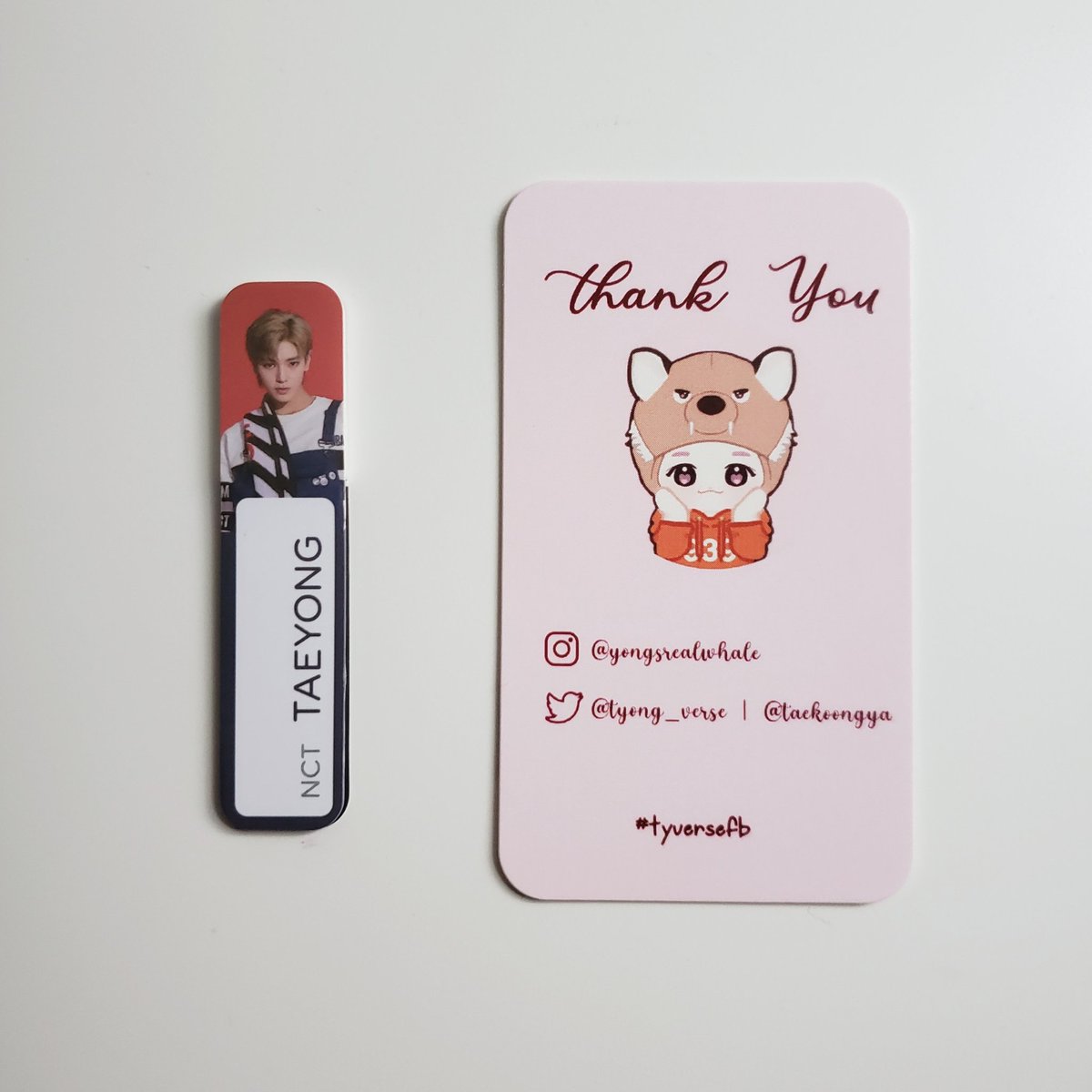 wts 💚 nct127 taeyong/mark 2019 sg pob bookmark magnet 
(2 sides) 

🌸selling: $10 + shipping 

Availability:
✅

🇺🇸 usa
🌎 ww 

dm if interested 

<a href="/nctselling_USA/">NCT BUY/SELL USA</a> @ncttradingusa <a href="/ncttradesusa/">lei</a> <a href="/NCTtradeNA/">US/CAN NCTzens</a> <a href="/nctsellinggoods/">NCT Goods RT</a> <a href="/selling_nct_usa/">☻</a> <a href="/NCTselltrade/">Tag Us for retweet!😊</a>