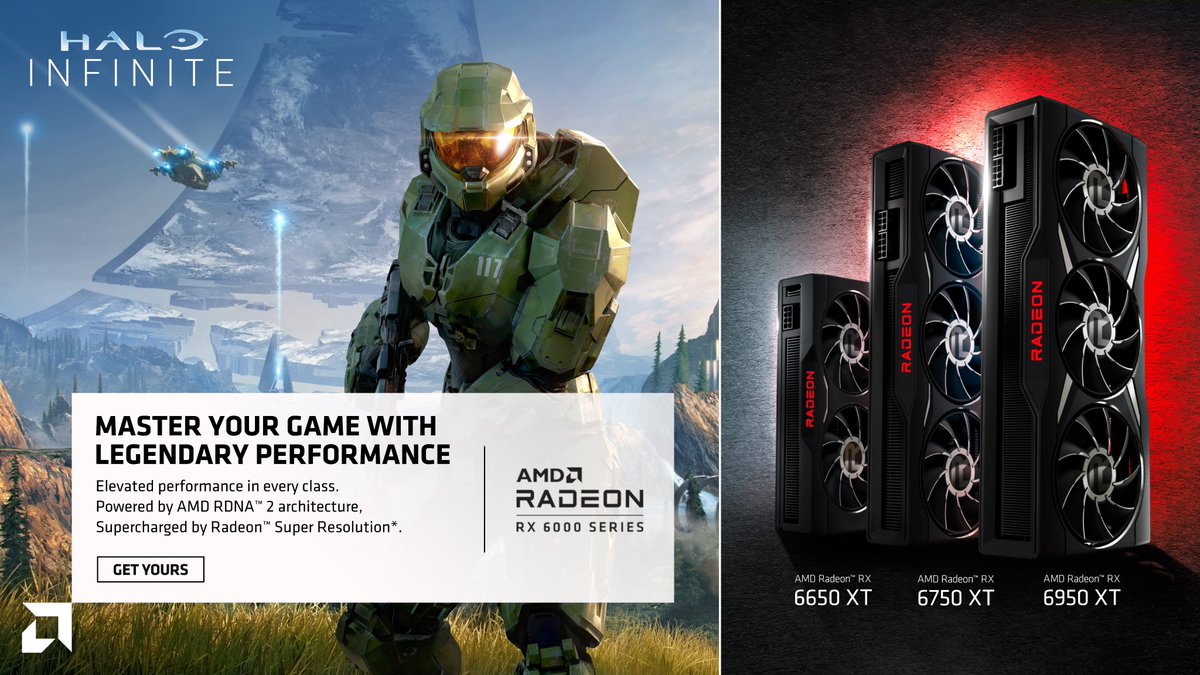bajo's tweet photo. The @AMD_AUNZ RX 6000 series is powered by AMD RDNA2 architecture, and supercharged by Radeon Super Resolution. Also, each new card comes with a free pie*!
*there will NOT be free pie, but there will be great gaming performance from my sponsor AMD
#AMDRedTeamStream #freepie https://t.co/fly0RxE0mr