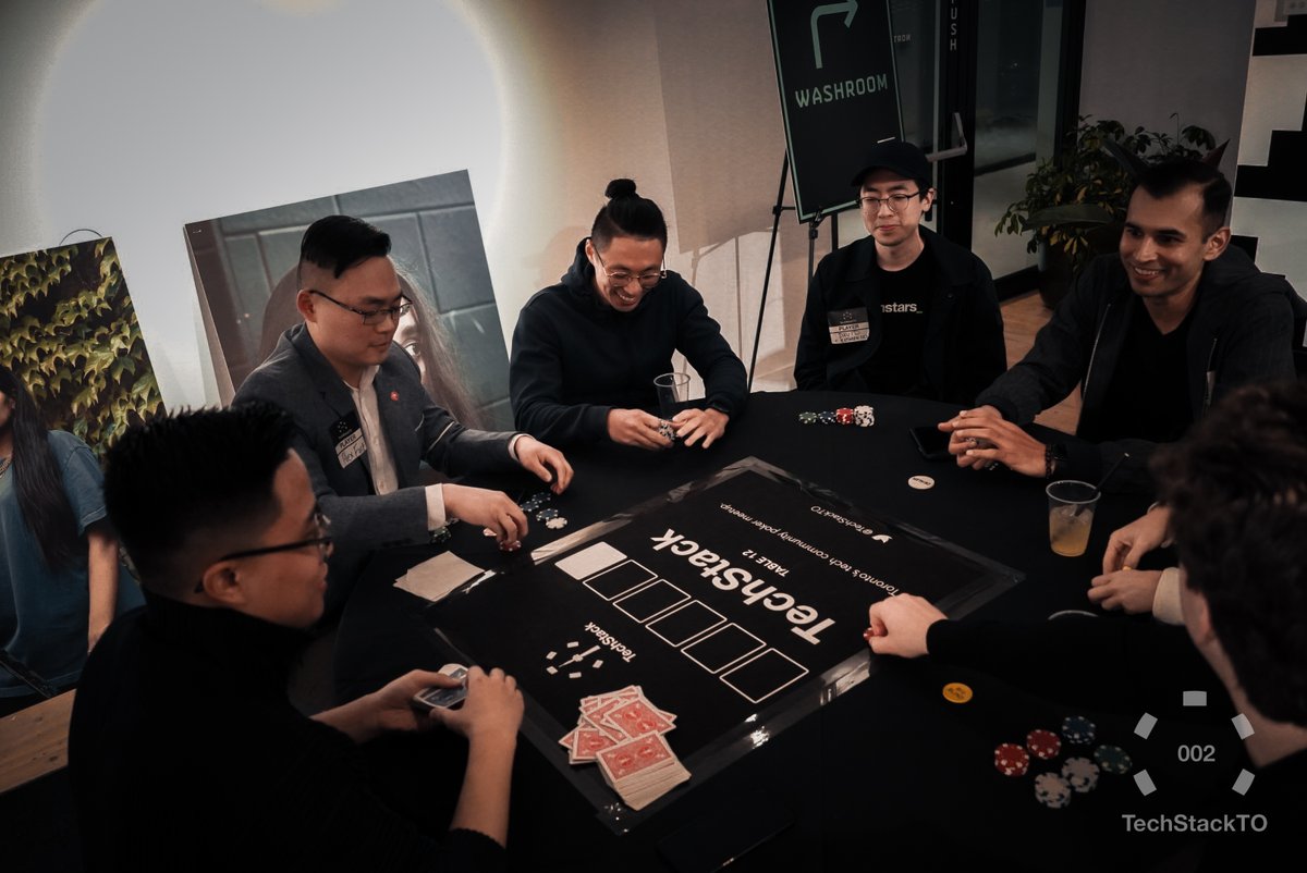 TechstackTO's tweet image. TS002 was such a blast! 

Sharing a few more fun photos from the event ♠️