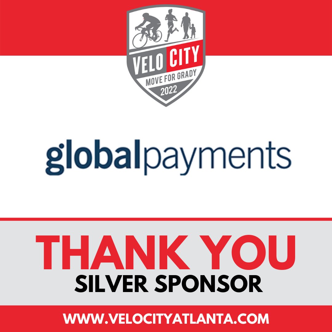 MoveForGrady's tweet image. The support for VeloCity and Grady this year was tremendous - there’s so many to thank, including @GlobalPayInc. Keeping Atlanta healthy is a team effort, and you’re a critical part of it. THANK YOU!
