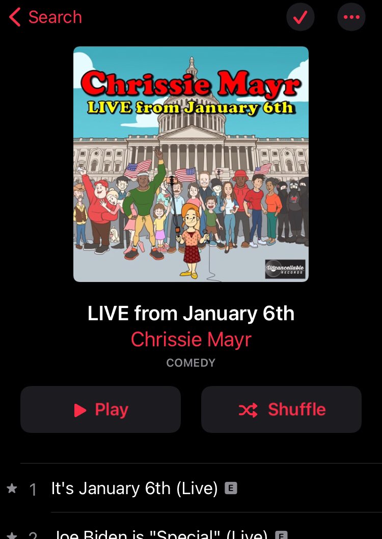 treefortrichard's tweet photo. @Gutfeldfox Don’t forget @ChrissieMayr #LiveFromJanuary6th https://t.co/D1s7Od96se