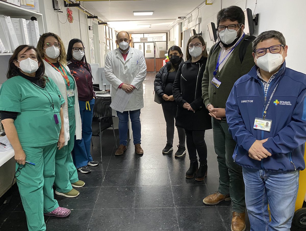 Hoy parte de nuestro equipo directivo, encabezado por el Dr. Cristian Bustos, se trasladó hasta el <a href="/HospitalIllapel/">Hospital Dr. Humberto Elorza Cortés de Illapel</a> para evaluar nuevas acciones de coordinación y así potenciar la red de salud #Illapel-#LosVilos 🏥🚑

Seguimos trabajando por una #MejorSalud en nuestra comuna ✅