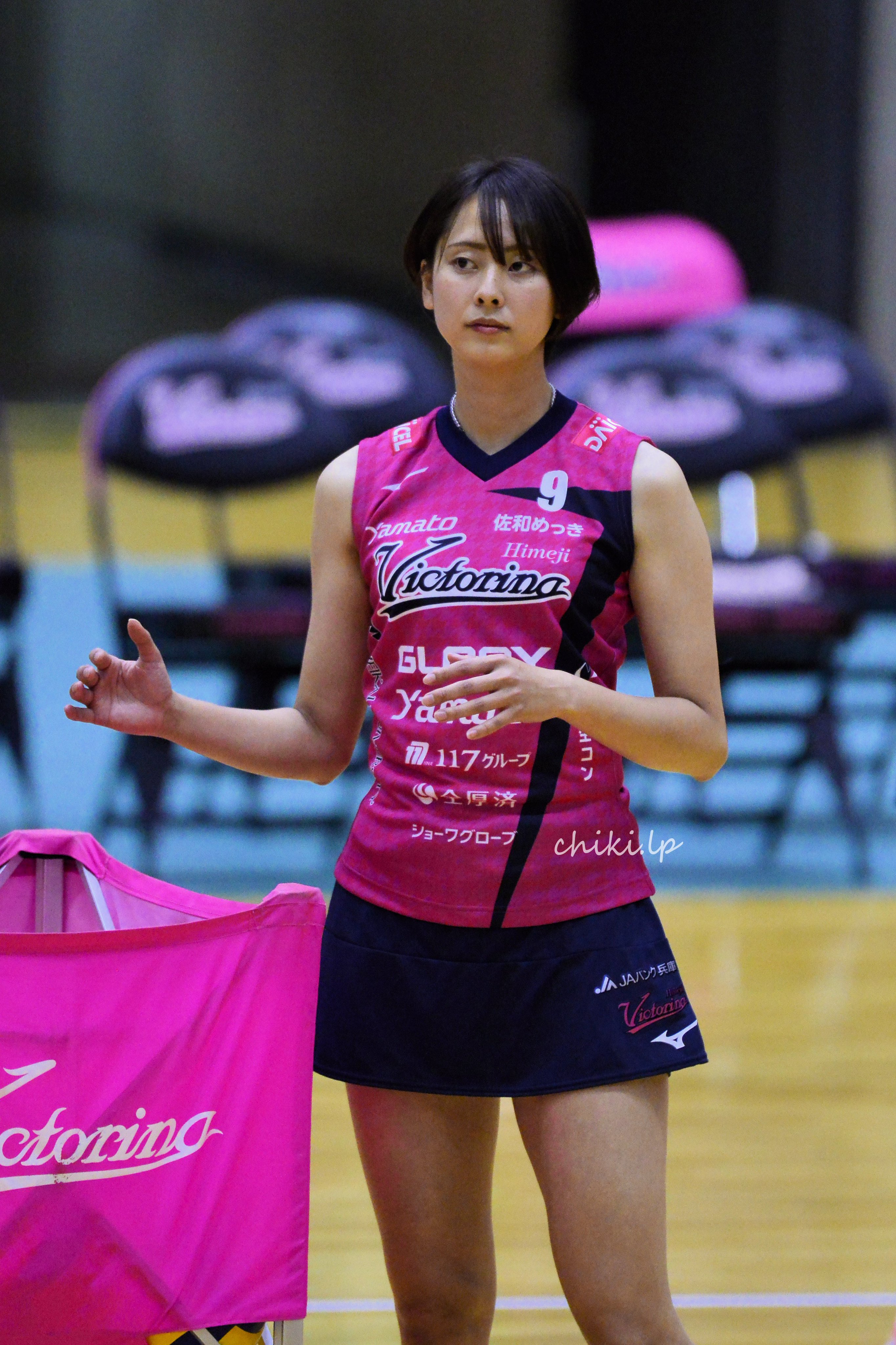 ヴィクトリーナ姫路　ミニスカ 吉岡さんのスコートユニは初めて見たよ🙂 ヴィクトリーナ姫路 ファン感謝DAY 2022/5/8 ヴィクトリーナ姫路(ヴィック)  VS ヴィクトリーナ姫路(リーナ) ヴィクトリーナ・ウインク体育館 #ファン感謝DAY #Vリーグはバレーだよ #ヴィクトリーナ姫路 #吉岡可奈 ...