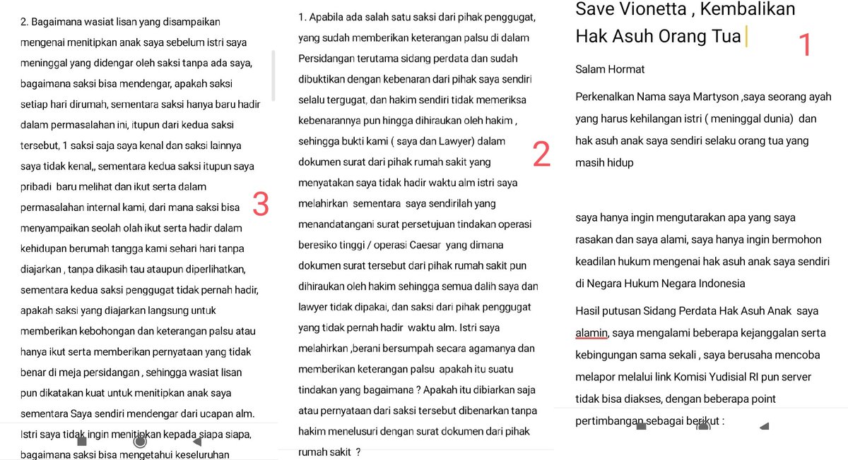 martysonyp's tweet photo. Save Vionetta #savevoa#
Selamatkan anak saya
Saya bermohon keadilan hak asuh anak  , saya hanya meminta keadilan akan putusan yang terjadi kejanggalan dan keanehan., Ketidakadilan, 
Dimana keadilan
@kompascom 
@komnas_anak 
@KomisiYudisial 
@Kemenkumham_RI https://t.co/PGe6YTyYNC