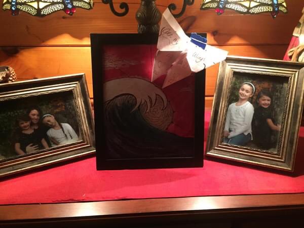 marticio14's tweet photo. I was so wrapped up in my own sadness on Motherโs Day that I forgot to post this beautiful painting that Big Cub made for me (and even had to trim down the frame) it was awesome art card/butterfly was amazing! I love my Cubs ๐ฆ๐ #MothersDay #Love #Cubs #BigCub #Artist https://t.co/fFRhgLzgxo