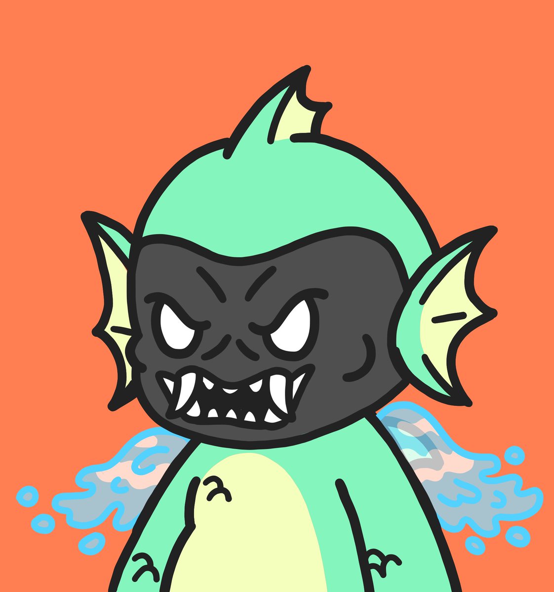 Yes I got a <a href="/fishyfamNFT/">Fishy Fam</a> tattoo 🐠 no it’s not done yet lol, getting more work done to it but it’s such a sick version of my fishy 🔥🔥 #fishyfam for the fam 🤟🏼