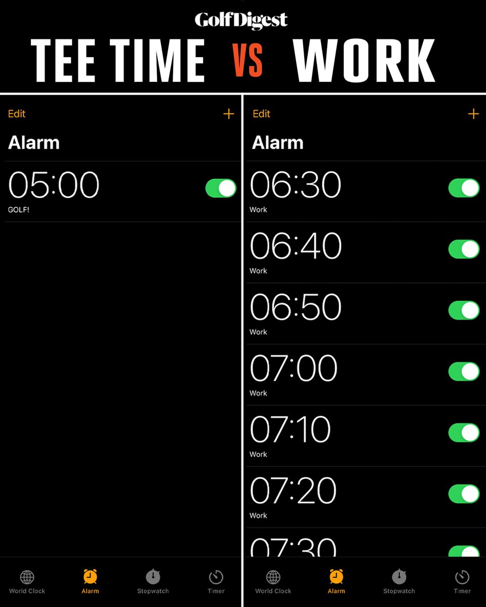 GolfDigest's tweet photo. Who can relate? 🙋‍♂️ https://t.co/3UGE5RLKJz