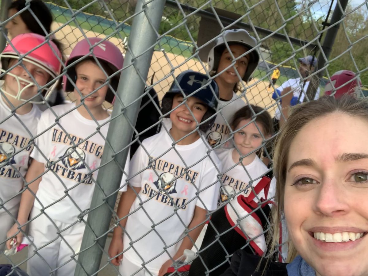 Ran into these awesome girls at their softball game tonight! @KennedyThirdBW
