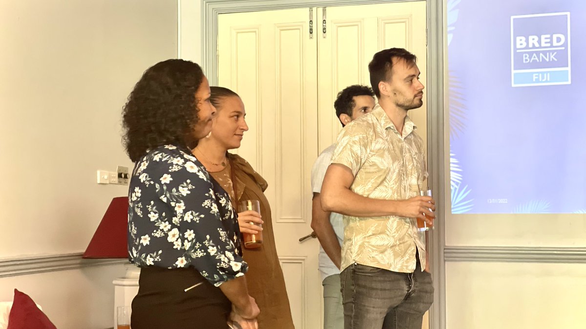 French Ambassador Mr François-Xavier Léger hosted today, at the Residence, a lunch with the French #business community in #Suva to discuss #Fiji’s economic situation and business opportunities in the coming months 🇫🇷🤝🇫🇯