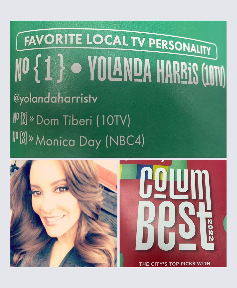 yolandaharrisTV's tweet photo. I just wanted to say “Thank You!” to everyone who voted for me and Dom Tiberi in the 2022 614 #Columbest Top Picks! I appreciate you and your continued support. It’s really cool to be recognized by the community you serve. Thank you very much. https://t.co/6Lx605gOSO