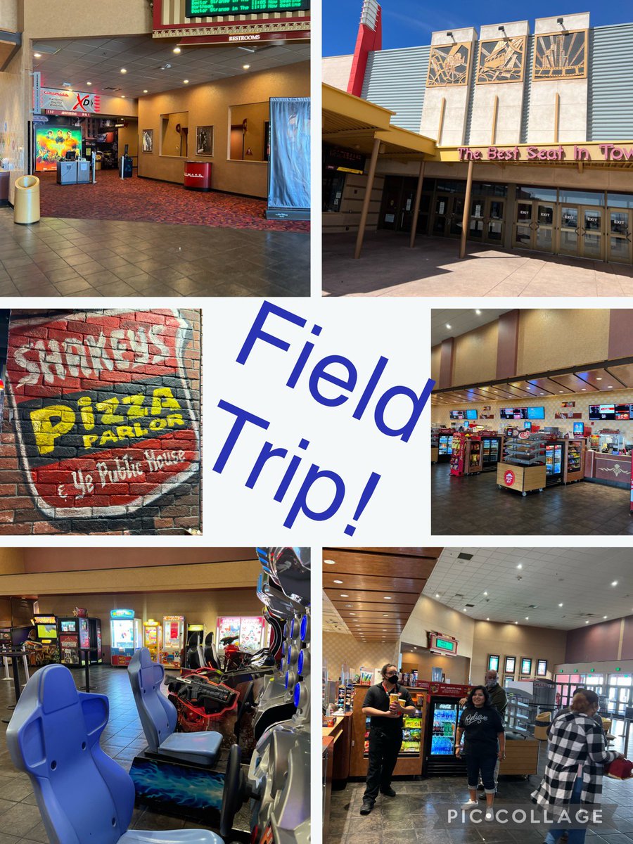 SBCSS_CDS's tweet photo. What a fun day hanging out with our middle school students from @HesperiaUnified. Great field trip to the movies and Shakey’s. Fantastic mentoring series being offered by #Telios @K_Hosea https://t.co/d7aUVn0KNt