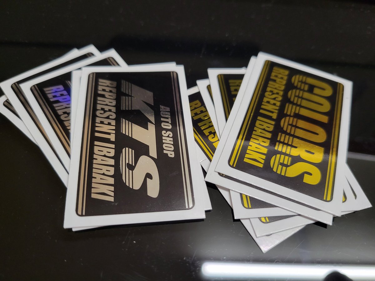 colors5611em's tweet photo. ステッカープレゼント企画
参加方法
フォロー、いいね、RT
コメントがあると当選アップします😏
限定ステッカーになります
限定５名様になります😁 https://t.co/7irYh0wvCl