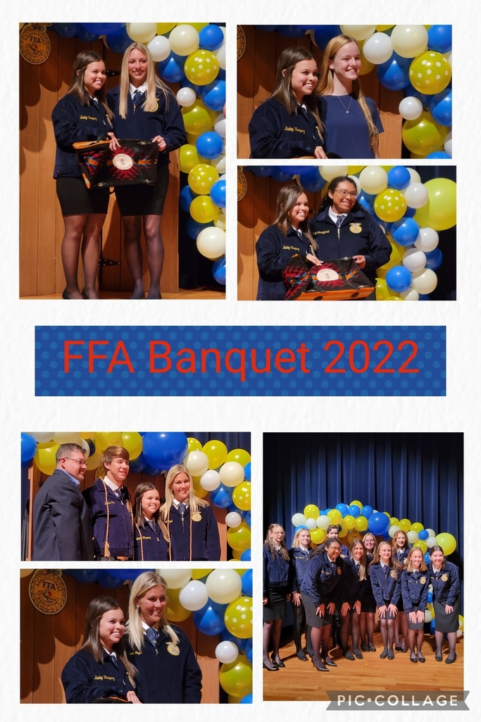 Great night celebrating our FFA members' success in 2021-2022.