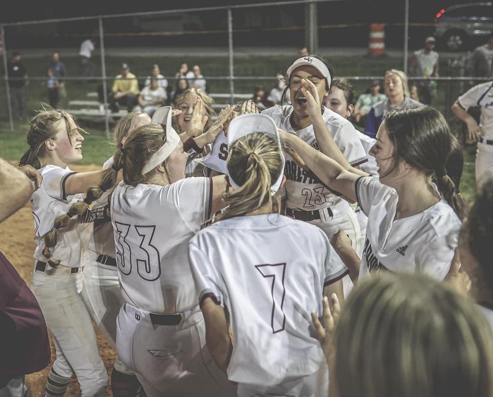 addison_abell's tweet photo. that walkoff feeling. i love this team so much. WERE GOING TO REGIONALS! https://t.co/001WSFIdj0