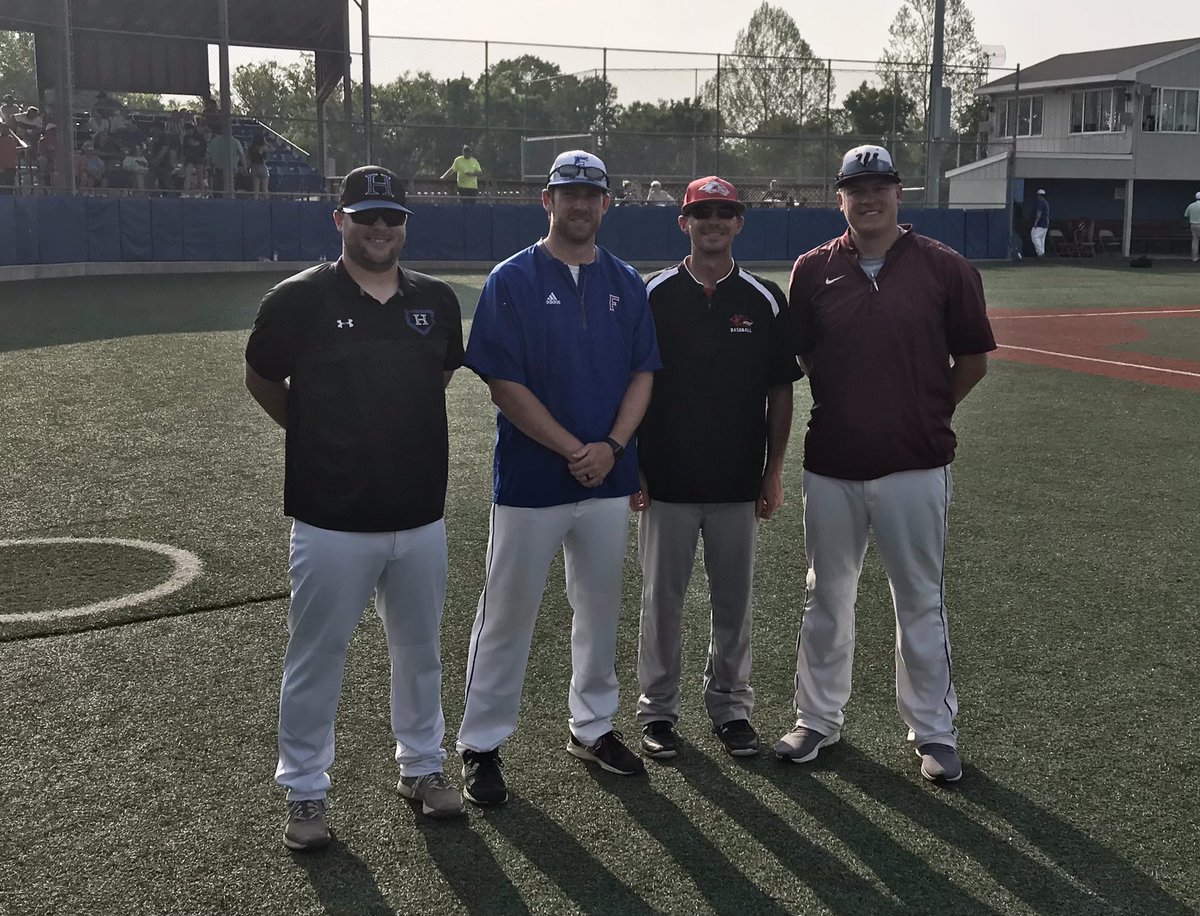 One of the best parts about being back in the game is seeing guys I had the privilege to coach years ago. All of these guys are doing awesome things! @HHS_Tiger_Bsb <a href="/ForsythBaseball/">Forsyth Baseball</a>