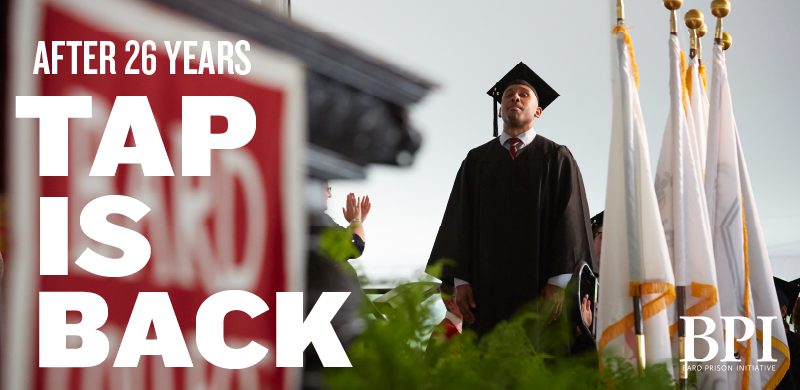 FordFoundation's tweet photo. Tonight, we celebrated a major victory for educational equity: the restoration of Tuition Assistance Program eligibility to incarcerated New Yorkers with our @Art4JusticeFund grantee, @BPIBard. 

#TurnOnTheTAPNY 

[Thread 1/2] https://t.co/6sk7Z4VAm0