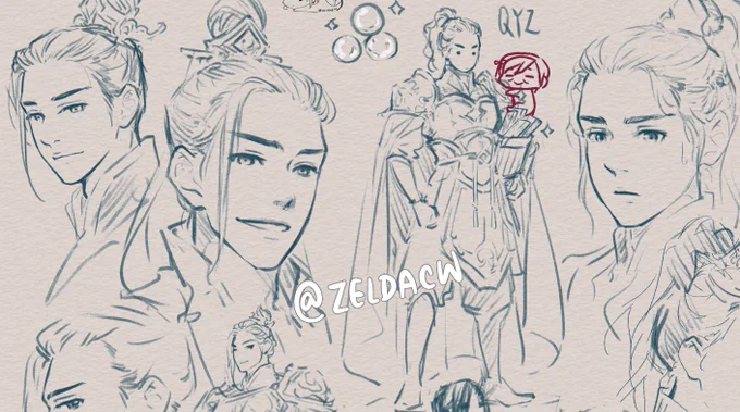 granny chiro koala likes good boi QYZ

and says no to old Pei =3=

#tgcf #天官赐福 