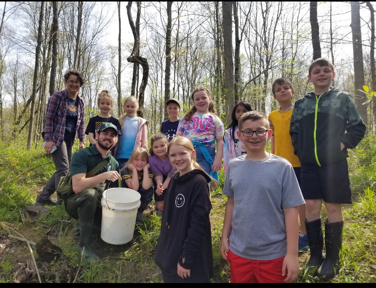 Today's Trout Releasers from the elementary school!