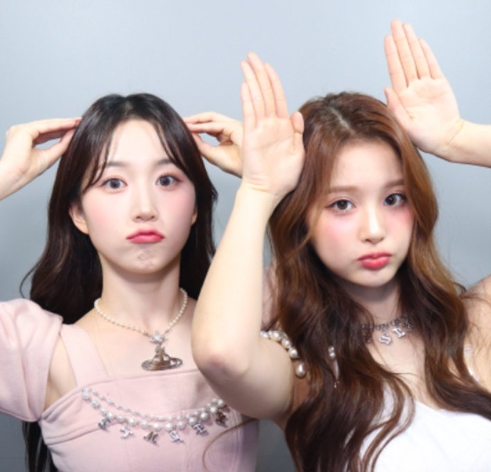 📸. Haewon e Sullyoon nas fotos para a KCON.