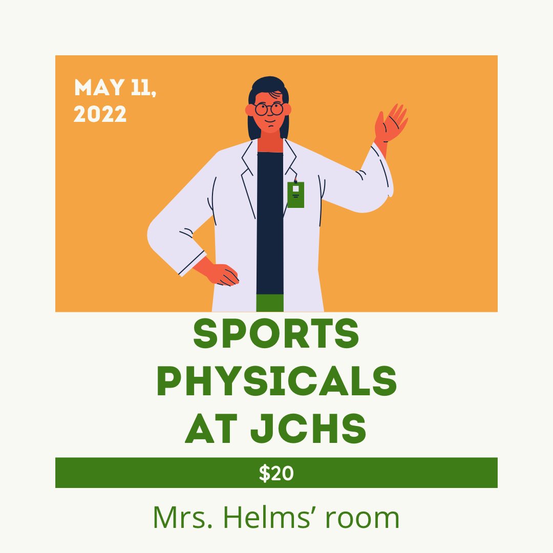 Let Rowan Health &amp; Wellness do your sports physical at Carson on Wednesday, May 11!