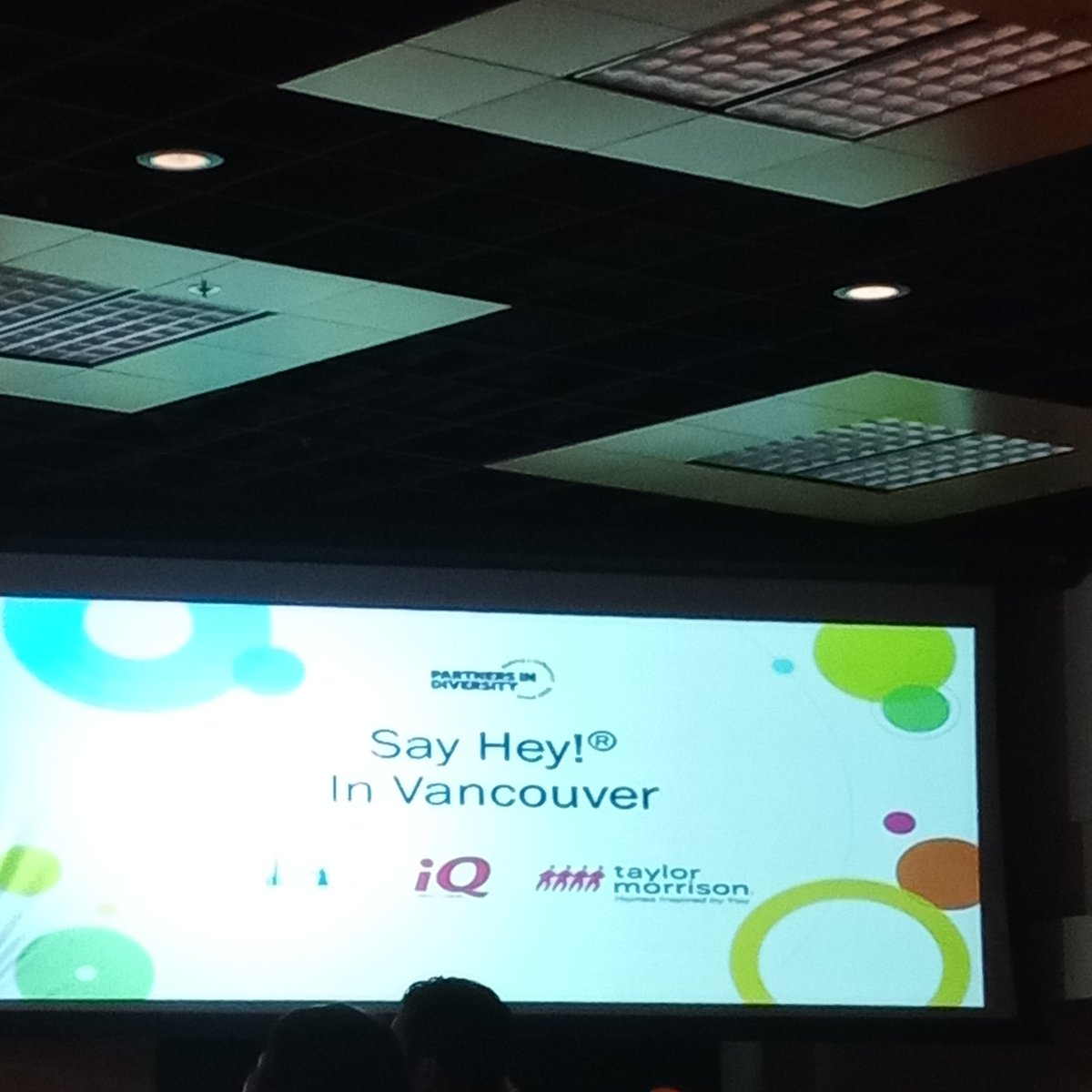 MaryCParker's tweet photo. Excited for my first #sayhey #partnersindiversity event with @diversitypdx #pdxnewbie https://t.co/hjuIB9LC3l