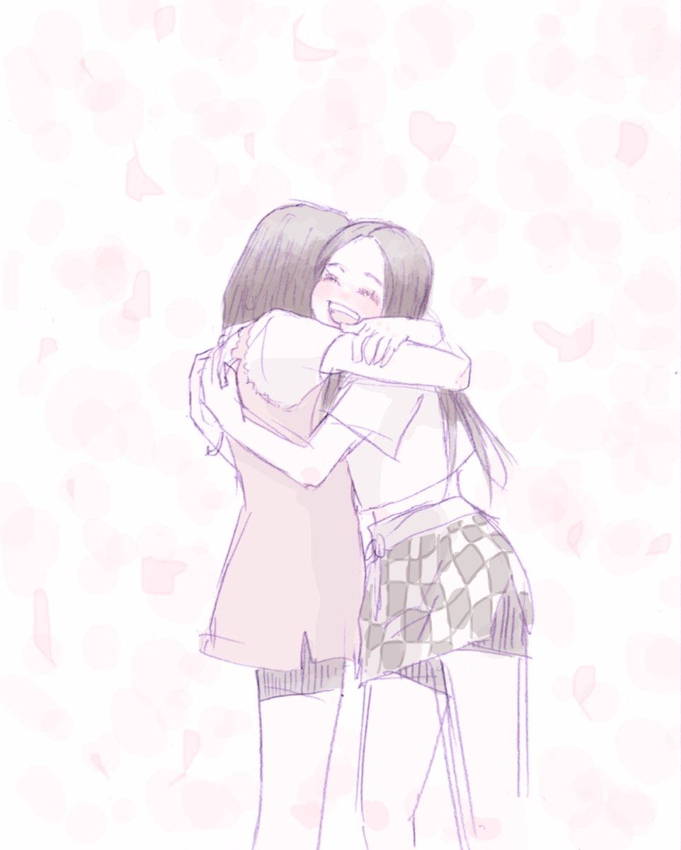 hgl_foc's tweet photo. 遅ればせながら…1st winおめでとう✨💐🥹✨長女と末っ子のハグにうるっときたよ🥹✨✨

#LESSERAFIM1stWin 
#FEARLESS1stWin
@IM_LESSERAFIM https://t.co/dI6vlAIv74