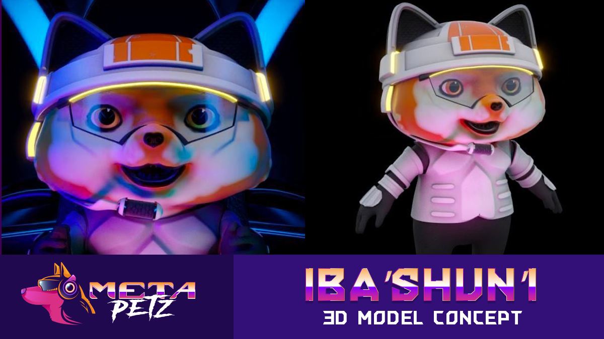 MetaPetzAI's tweet photo. MetaPetz 🐕🚀 Fam! 

Each founders PFP #NFT will get a fully rigged 3D Iba'Shun'I to use in the @NetVRk1 #Metaverse with added #P2E Gamification 🦾

First look #UE5 WIP 😍

50 PDD to 5 Winners 🏆

✅Enter: 
🫂Follow @MetaPetzAI 
🔥Like, RT, Tag 3
❤️‍🔥Join: https://t.co/ppTpdQzvar https://t.co/41ql5PtvF7