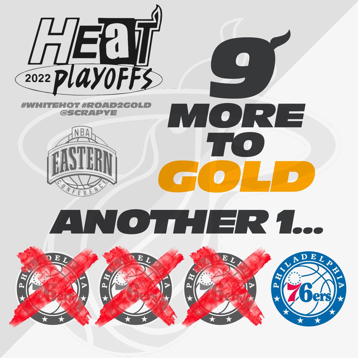 scrapye's tweet photo. And their hands gooooo uppp!! ππΎ ππΎ ππΎ βοΈ #road2gold #miamiheat @miamiheat #playoffs #DEFENDDADE #anotherone https://t.co/vyc6Z14Td8