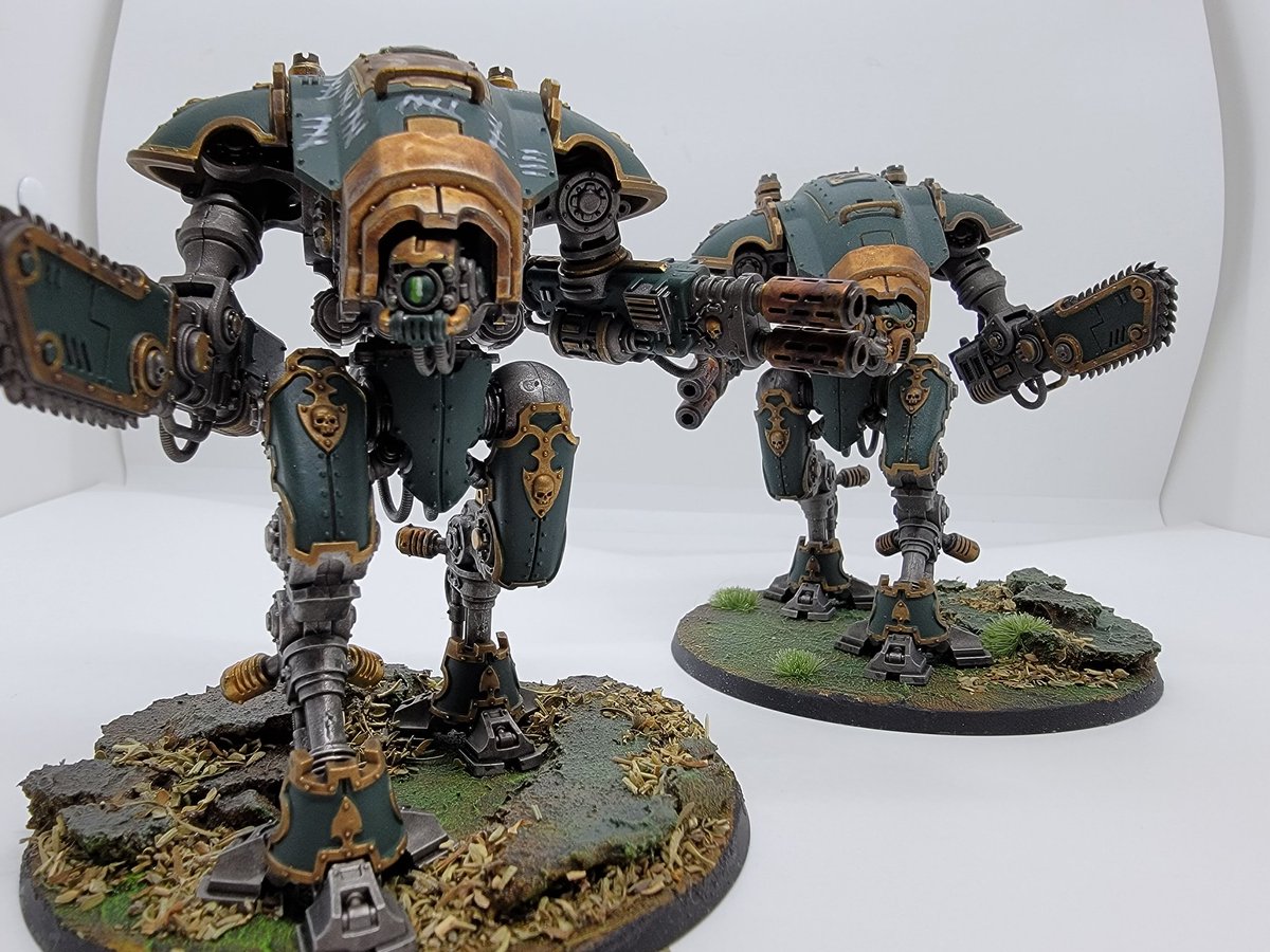 NatesPaints's tweet photo. The knights of House Dawnstag make their debut!

The Vermillion Cohort strides into battle! https://t.co/WEHyGDEo92